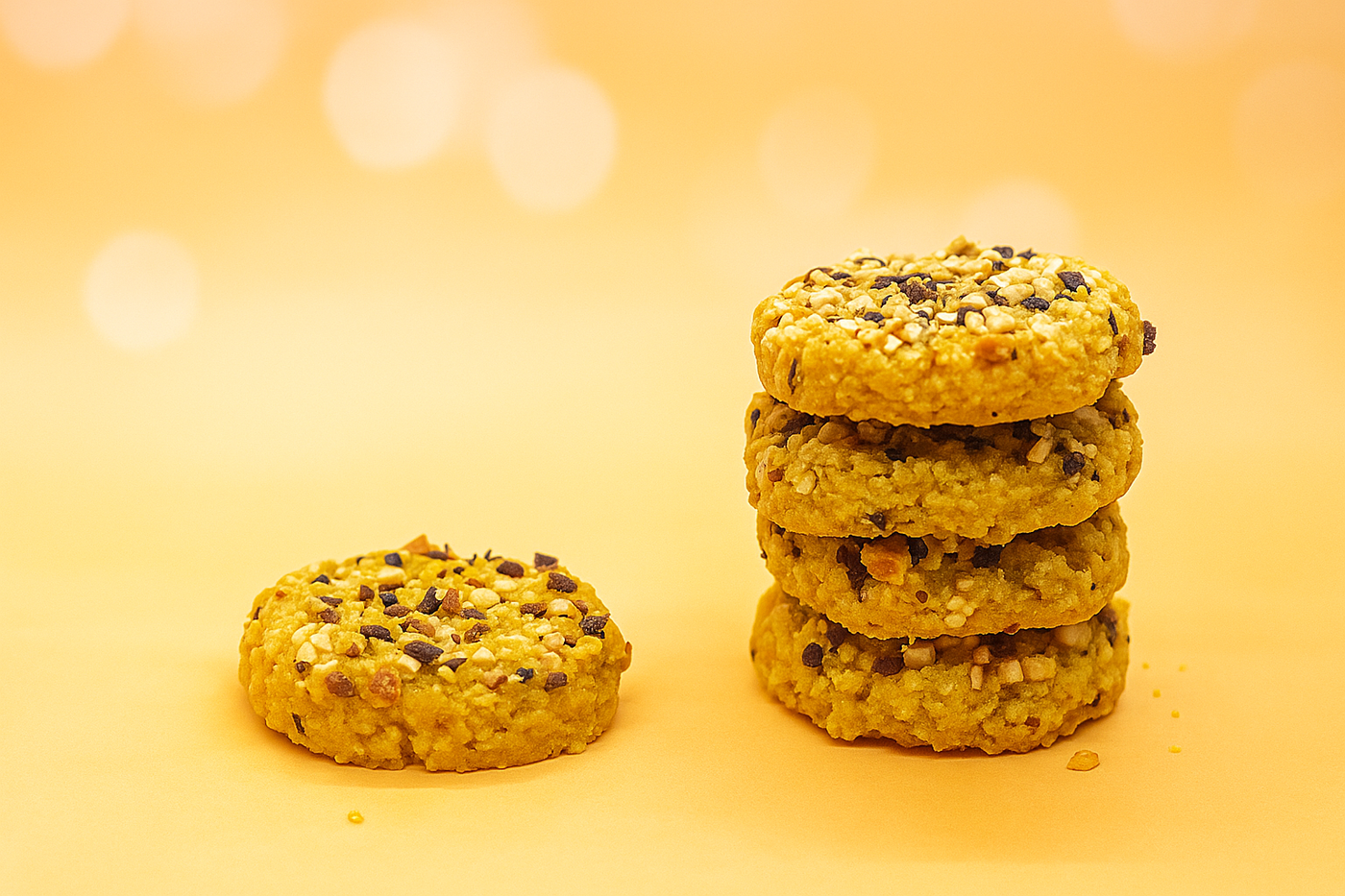 Black Chickpeas Cookies