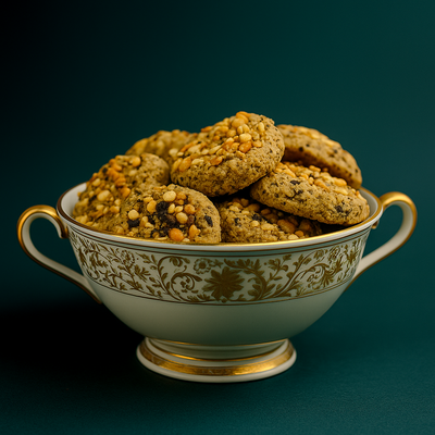 Black Chickpeas Cookies